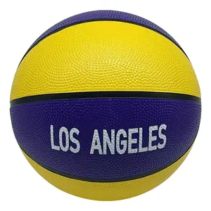 ملون كرة سلة مطاطية المنتجات Balones دي Basquetbol بولا دي Basquete Baloncesto تالا 7 الكرة سلة حجم 6