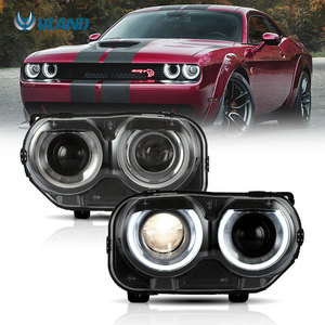 Faros Delanteros LED VLAND para Dodge Challenger SXT 2015 2016 2017 2018 2019 2020 2021 <span class=keywords><strong>2022</strong></span> 2023 2024 - Product Image 1