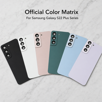 Coque arrière de téléphone portable pour Samsung S22 Plus, couvercle de batterie, porte arrière de remplacement pour Galaxy S22 Plus