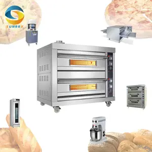 OEM ODM 1 Stop Solution Small Bakeri Bread Deck Oven Bakery Bakery Oven Commercial