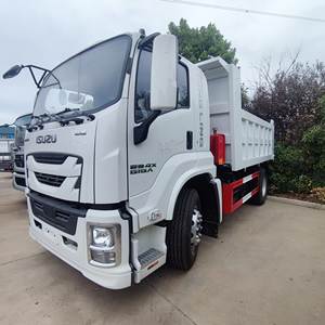 Camion à benne basculante 4x2 de marque japonaise Camion à benne basculante léger de 10 tonnes Nouveau camion à benne basculante à direction droite avec moteur ISUZU et transmission manuelle - Product Image 2