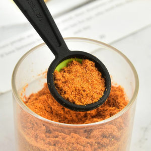 Juego de cucharas medidoras de silicona plegables y coloridas, juego de cuatro cucharas medidoras de silicona para repostería, 4 piezas para cocina - Product Image 3