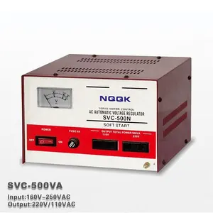 single phase AC automatic SVC 500VA home voltage stabilizer