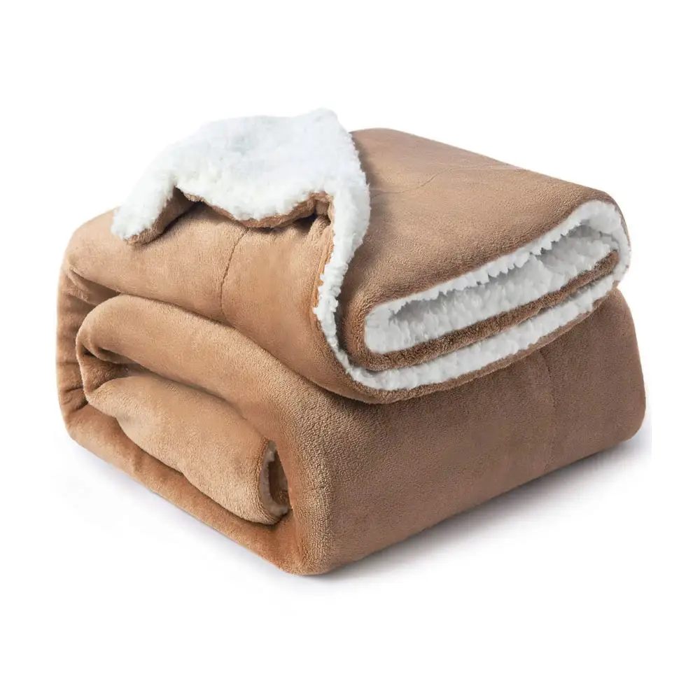 Shaoxing Dotex Thick Blanket & Throws Fleece Sherpa Blanket Twin Flannel Fleece Wool Velvet Plush Custom Blankets