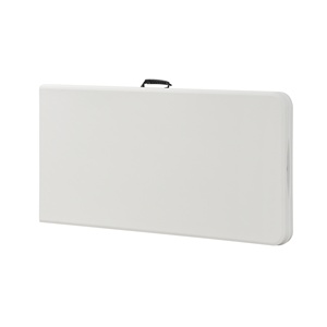 <span class=keywords><strong>Table</strong></span> pliante longue en plastique robuste de <span class=keywords><strong>8</strong></span> pieds pour 12 <span class=keywords><strong>personnes</strong></span>, idéale pour les mariages, banquets, fêtes et événements – Prix de gros - Product Image 2