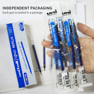 <span class=keywords><strong>Uni</strong></span>-<span class=keywords><strong>ball</strong></span> 0.5mm màu xanh đen đỏ gel mực nạp (UMR-5) - Product Image 3