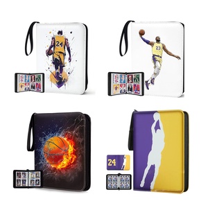 Classeur <span class=keywords><strong>de</strong></span> cartes à collectionner Offre Spéciale à 4 poches avec pochettes <span class=keywords><strong>de</strong></span> cartes <span class=keywords><strong>de</strong></span> joueur étoile amovibles pour 400 pochettes <span class=keywords><strong>de</strong></span> cartes protectrices - Product Image 1