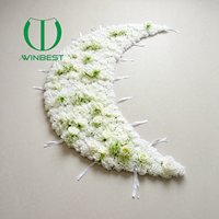 Panel Bunga Tiruan Mawar Rumbai untuk Dekorasi Dinding Bunga, Latar Belakang Pernikahan, Gapura, Lorong, Upacara, dan Bridal Shower