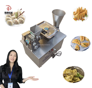 Máquina para hacer dumplings cuadrados Jinan Momo volante máquina <span class=keywords><strong>empanadas</strong></span> carne colombiana - Product Image 1