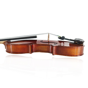 Rắn vân sam Maple Gỗ Acoustic Violin với mun Fingerboard gỗ đàn hương đỏ Bow cho người lớn & trẻ em hàng ngày thực hành người mới bắt đầu - Product Image 5