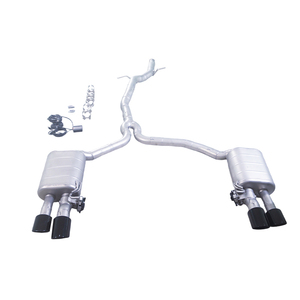 Sistema di Scarico Catback Valvetronic GFC in Acciaio Inox 304 per Audi <span class=keywords><strong>A4</strong></span> 2.0T B8 <span class=keywords><strong>Station</strong></span> <span class=keywords><strong>Wagon</strong></span> 2008-2016 - Product Image 3
