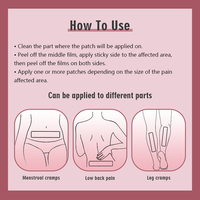 Patch de chaleur douce pour les douleurs menstruelles, soin féminin naturel à base de plantes, adapté à la peau, hypoallergénique, disponible en gros et en OEM privé