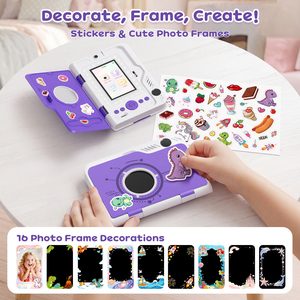 Cámara Digital con Huella Dactilar para Niños KC20 Secret Space, <span class=keywords><strong>Pantalla</strong></span> IPS <span class=keywords><strong>de</strong></span> 4.0 Pulgadas, 180 °   Lente Giratoria para Selfies con <span class=keywords><strong>Grabador</strong></span> <span class=keywords><strong>de</strong></span> Video - Product Image 5