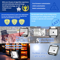Módulo de Escáner de Código de Barras para Exteriores EMT8061B, Lector de Códigos QR OCR MRZ de Megapíxeles para Windows, Android y Linux