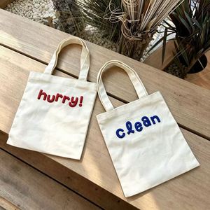 Sac fourre-tout en coton 100% recyclé, écologique, prix d'usine, réutilisable pour les courses, avec poignées en coton - Product Image 2