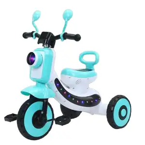 Neues Dreirad für Kinder Kinder fahrrad Drei Yo-Yo-Räder Music Light Ride Fahrrads pielzeug für Kinder