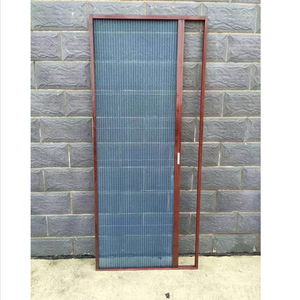 <span class=keywords><strong>Moustiquaire</strong></span> invisible coulissante et rétractable en acier inoxydable, design moderne, pour porte pliante et fenêtre, usage domestique, sans rail, garantie 5 ans - Product Image 6