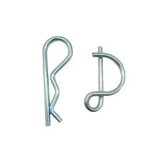OEM Custom Wholesale Galvanized Bending Wire Form Spring Pin Wire Hitch Pin Clip R Shape Split Cotter Lock Pin