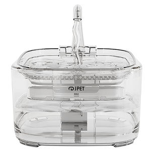 น้ำพุสัตว์เลี้ยงทำงานเงียบพร้อมระบบหมุนเวียนอัตโนมัติการออกแบบความจุขนาดใหญ่สำหรับแมวและสุนัข - Product Image 1