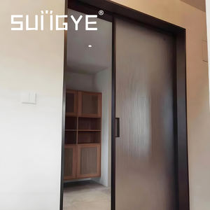 <span class=keywords><strong>ประตู</strong></span><span class=keywords><strong>บาน</strong></span><span class=keywords><strong>เลื่อน</strong></span>ซ่อนในผนังแบบกรอบอลูมิเนียมบางเฉียบ SUNGYE พร้อมกระจกฝ้าแบบกำหนดเองสำหรับ<span class=keywords><strong>กั้น</strong></span><span class=keywords><strong>ห้อง</strong></span>ภายในบ้าน - Product Image 2