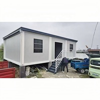 Maison conteneur modulaire détachable de 20 pieds avec design moderne, caractéristique respirante et option cuisine pour usage atelier/appartement