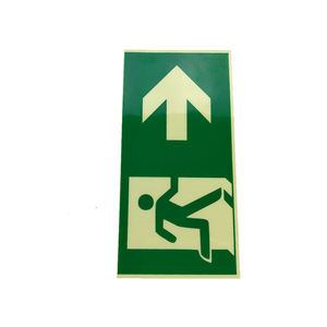 لافتات السلامة من الحرائق ذاتية اللصق مضيئة تدوم من 3 إلى 12 ساعة، مصنوعة من مادة PVC/أكريليك معتمدة وفقًا لمعيار DIN67510 - Product Image 5