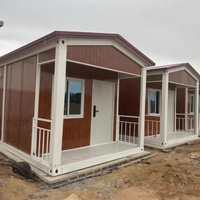 Maison Conteneur Modulaire Préfabriquée en Acier de 40 pieds, Moderne, Extensible, Prête à Vivre, Villa Pliable