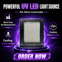 Sulodak 8060 berpendingin air 700W lampu penyembuhan lapisan industri sistem pengeringan lampu Uv untuk Epson I3200/generasi ke-5 ke-7