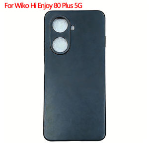 Coques en TPU mat en gros du fabricant, étui souple givré en silicone pour téléphone portable <span class=keywords><strong>Wiko</strong></span> Hi Enjoy 80 Plus <span class=keywords><strong>5G</strong></span> Noir - Product Image 2