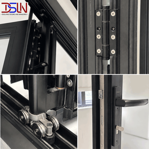 Puerta Plegable de Aluminio Hurricane AS2047 con Certificación CE, Vidrio Bajo Emisivo Aislante, Resistente al Viento, para Balcón, Patio, Casa Costera - Product Image 6