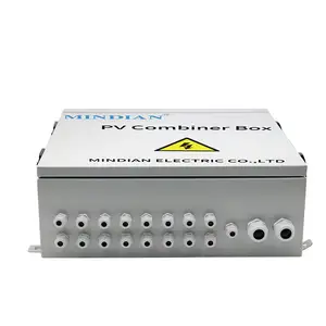 Kotak Sambungan Sistem Surya Tegangan Tinggi, Dc Pv Elektrik Kotak Penyambung