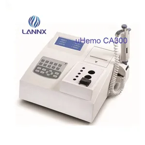 Hochwertige medizinische Geräte von Lannx, halbautomat ische Blut gerinnung analysatoren uHemo CA300, tragbarer Koagulometer