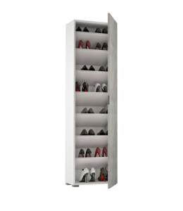 Mueble italiano para sala de estar, Zapatero de almacenamiento de lujo, estante de zapatos, organizador grande de madera - Product Image 3