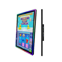 Moniteur de jeu tactile vertical et paysage PCAP 32 27 43 côté Led éclairage numérique Led lumière barre de poursuite