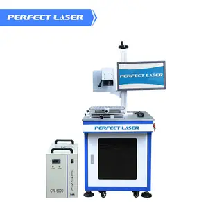 Perfect Laser 3W 5W 10W Hardware Machinery Car Glass Electronic Components Marking UV Laser Engraving Machine