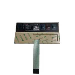 Custom design membrane keyboard control membrane panel membrane switch keyboard for electric actuator