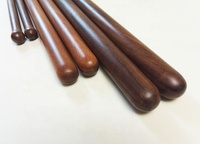 Baguettes de tambour chinoises collectives pour baguettes de tambour en bois dur massif de danse du lion-palissandre de fer