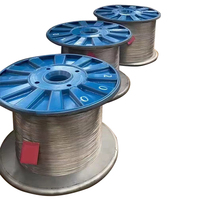 AISI Ss 201 304 Durchmesser 1,2mm 1,5mm 3mm Hochwertiges Seil Elektrischer Draht Edelstahl draht Elektrisches Drahtseil kabel