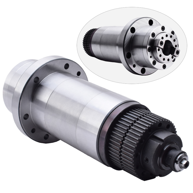 6000rpm 90mm Cylinder Milling Belt Drive Atc Spindle Bt30 Cnc Router Spindle Motor Bt30 Atc Spindle Motor Kit