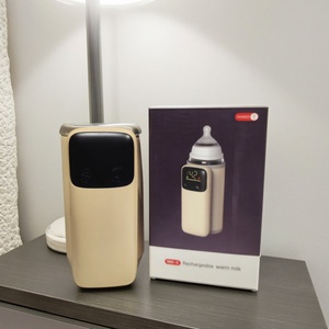 Calentador de Biberones Portátil Inteligente USB, Calentador de Biberones Eléctrico de Carga Rápida con Luz Nocturna para Viajes y Campamentos - Product Image 4