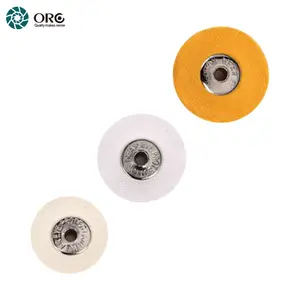 ORO Mini Hub Logam 19 22 25Mm Roda Poles Cakram Gerinda Kuning Putih