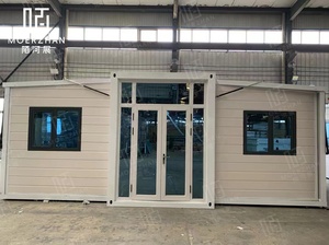 Nouvelle conception de maison préfabriquée pliable à double aile, maison préfabriquée mobile, <span class=keywords><strong>conteneur</strong></span> de maison préfabriquée pliable, <span class=keywords><strong>par</strong></span> ensemble de 20 pieds, 40 pieds - Product Image 6