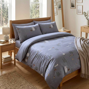 TENCEL de 200x220cm ™   Funda de Edredón Nórdica con Estampado de Animales del Bosque, Ropa de Cama Suave de Lyocell para Dormitorio Infantil - Product Image 6