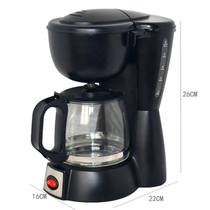 Thema Bas Prix Offre Spéciale <span class=keywords><strong>Électrique</strong></span> 600ml <span class=keywords><strong>4</strong></span>-6 Tasse Garder Au Chaud Petit Bocal En Verre Haute Température Anti Goutte <span class=keywords><strong>Cafetière</strong></span> - Product Image 4