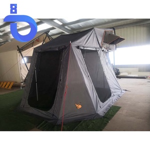 Annexe de tente de toit Toruk compatible VR, quatre saisons, imperméable, double couche, avec échelles en alliage d'aluminium, type extensible, pour tente de voiture - Product Image 2