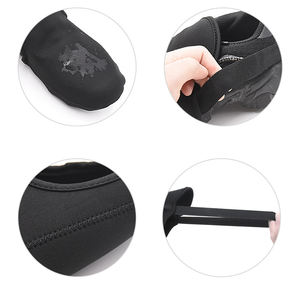 Demi-chaussures en néoprène de taille personnalisée pour le cyclisme, les chaussures de <span class=keywords><strong>vélo</strong></span> de montagne, coupe-vent, demi-dessus - Product Image 5