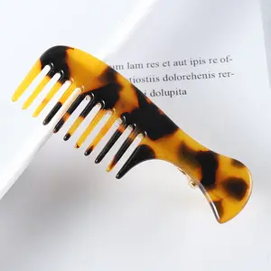 Fabrikant Waterdichte Kleurrijke Plastic Acryl Hars Jelly Kam Haarspeldjes Hair Clips Voor Vrouwen