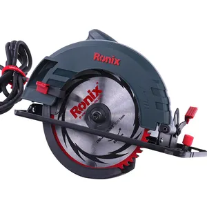 Ronix sıcak satış modeli 4318 6000RPM bıçak lazer kılavuzu ile kablolu dairesel testere ahşap kütük kesme dairesel testere için maksimum kesme derinliği