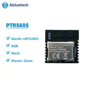 PTR5605 Nordic nRF52805 Встроенный 2,4 ГГц радиочастотный приемопередатчик, многопротокольный модуль беспроводной связи