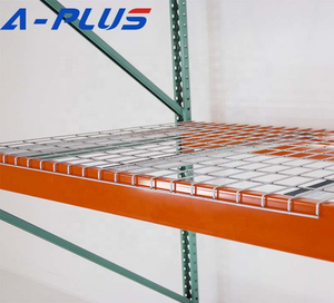 Le rayonnage à palettes d'entrepôt prend en charge les panneaux de terrasse en treillis métallique d'acier galvanisé soudé par canal en <span class=keywords><strong>U</strong></span> - Product Image 5